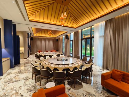 餐厅, 漫漫精品酒店 (MonMonBoutique Hotel) in 曼孔