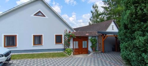 A szálláshely kívülről, Kräuter Hube (Krauter Hube) in Litschau