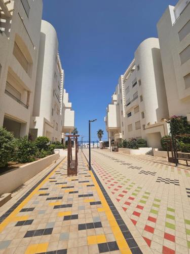 location saisonnière un s2 dans une résidence pied dans l'eau à kantaoui