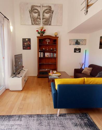 Spacieuse Dépendance Duplex 50 M2 Classé 3 étoiles - Location saisonnière - Gréoux-les-Bains