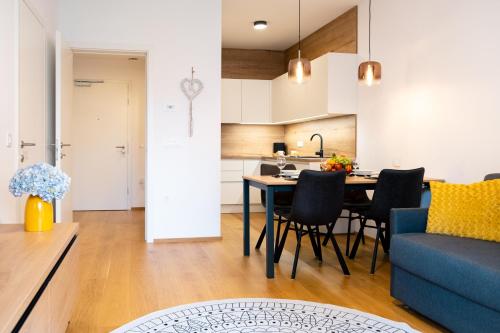 Masarykova Residence - Modern 1-Bedroom in City Center & Free Parking, Lublaň (fotografie 2)
