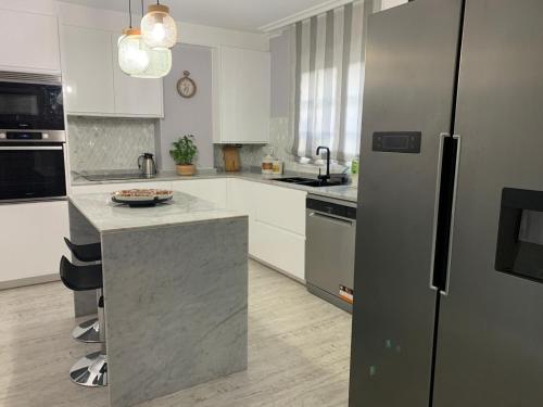 bucătărie, A Barca, vivienda de uso turístico (A Barca, vivienda de uso turistico) in Poio