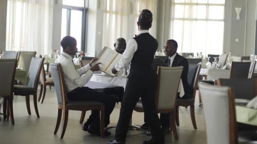 Restoran, The Grand Palace Hotel in Nkhata Bay