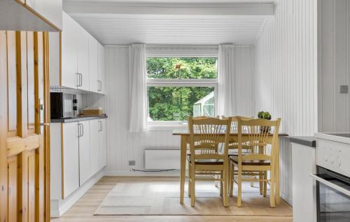 Kitchen, person holiday home in Tarm in Hemmet