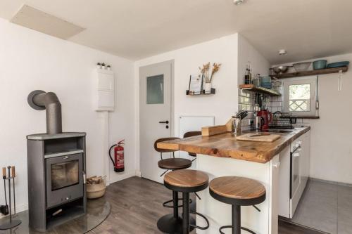 Létesítmények, Cabin by the lake for 4 people with Fireplace and Sauna in Joachimsthal