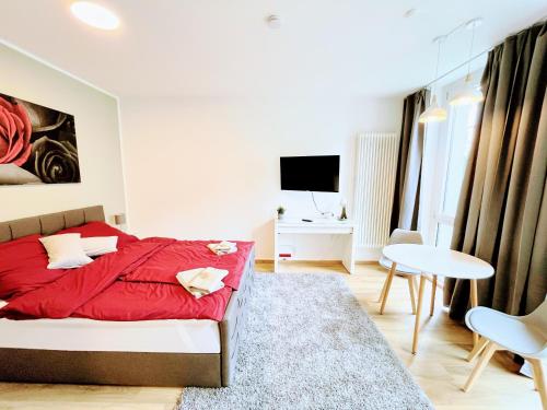 Studio am Waldschlösschen mit Küche und Netflix, Drážďany (fotografie 7)