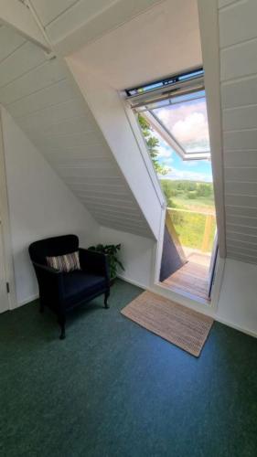 Balcony/terrace, Koppes Mølle B&B - naturnær overnatning in Borup