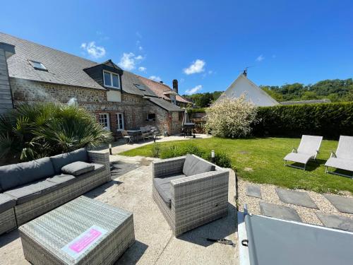 Viesnīcas āriene, Gîte Les Eaux du Moulin piscine chauffée et jacuzzi (Gite Les Eaux du Moulin piscine chauffee et jacuzzi) in Vittefleur