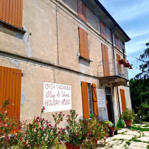 Viesnīcas āriene, Casa Vacanze PetFriendly tra i Vigneti in San Damiano Al Colle