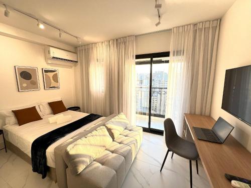 Moralia Consolação - Studios luxo com vista incrível, São Paulo