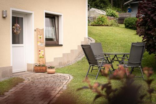 外部景觀, Buchen Blick - Ruhige moderne Ferienwohnung 82qm. in 菲希特爾貝格