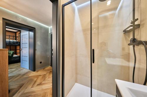 Bathroom, Apartman u Lipna-Frymburk 5 in Frymburk