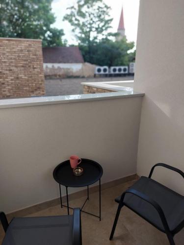 balkon/terras, Apartman Babel in Prozivka