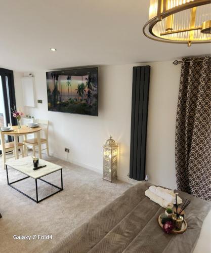 1-Bed Studio with Parking Ideal for Couples, Newcastle upon Tyne (Foto 10)