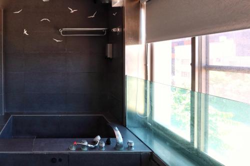 Banheiro, LOVE RIVER INN in Distrito Yancheng