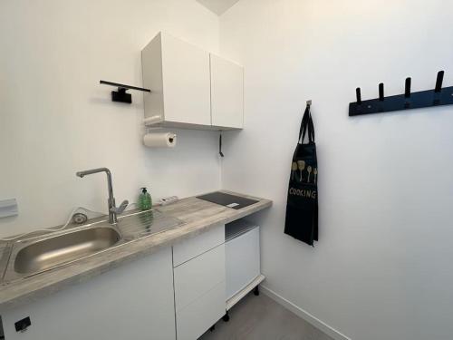 Studio B2 20m2 cosy 5min à pied des Gares (Studio B2 20m2 cosy 5min a pied des Gares) in Roanne
