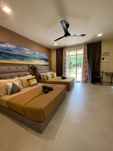View, Rajawali Riverside Retreat Chalet in Dungun