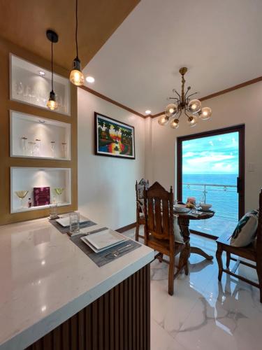 Kitchen, Luxury Vacation House Oceanfront in Lila, Bohol in Lila