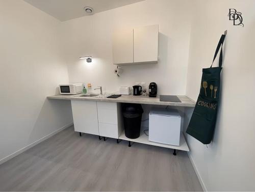 T1 Bis appartement B3 30m2 Cosy 7min à pieds des Gares (T1 Bis appartement B3 30m2 Cosy 7min a pieds des Gares) in โรอัน