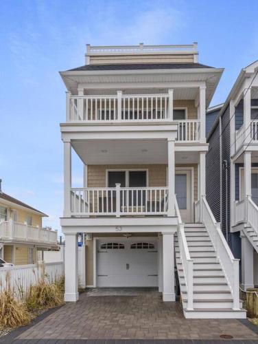 Steps From Beach & Boardwalk, Ocean Views with 5 Decks, 3 Cars Steps From Beach & Boardwalk, Ocean Views with 5 Decks, 3 Cars