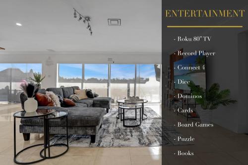 Miami Lakefront Paradise Heated Pool 5 Beds in Miami, USA