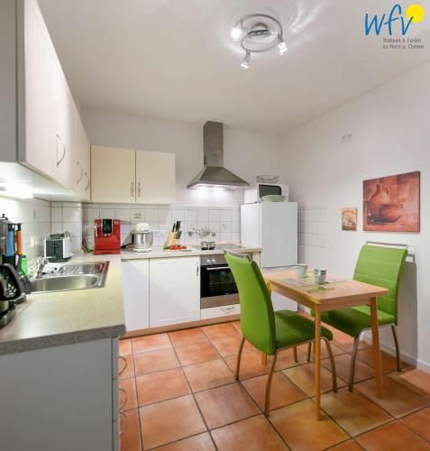 Cucina, Ferienpark Seedorf Haus Wizlaw - Ferienwohnung Casa Campino in Ostseebad Sellin