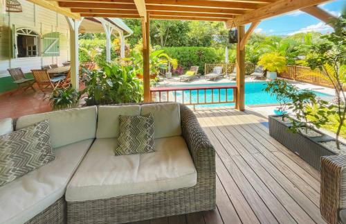 Cơ sở vật chất, Grande villa 5 chambres et piscine Villa Green Mango in Le Diamant