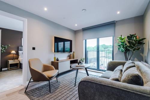 2 Bedroom Apartment Leeds City Centre, Leeds (Foto 7)