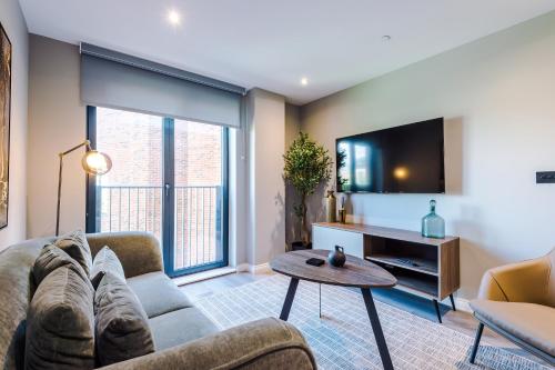 Premium 3 Bed Apartment City Centre - Free Parking, Leeds (foto 3)