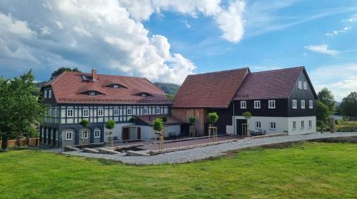 A szálláshely kívülről, Zur Wilhelmine - Landgut 1779 in Cunewalde