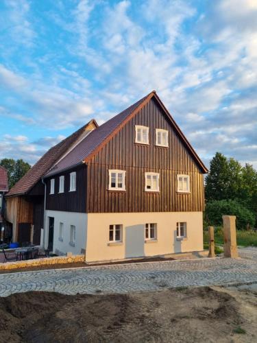 A szálláshely kívülről, Zur Wilhelmine - Landgut 1779 in Cunewalde