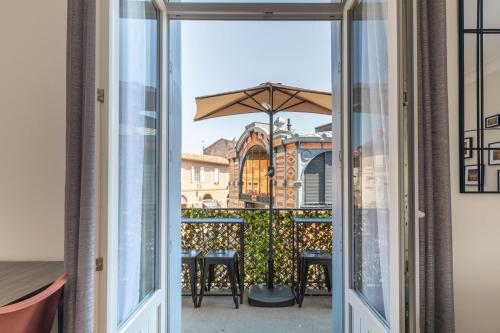 陽台/露台, Les Suites de la Cathédrale (Les Suites de la Cathedrale) in 阿爾比