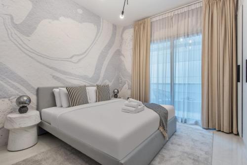 Comfy 1BR Marina Living Steps from Marina Walk, Dubaj (zdjęcie 7)