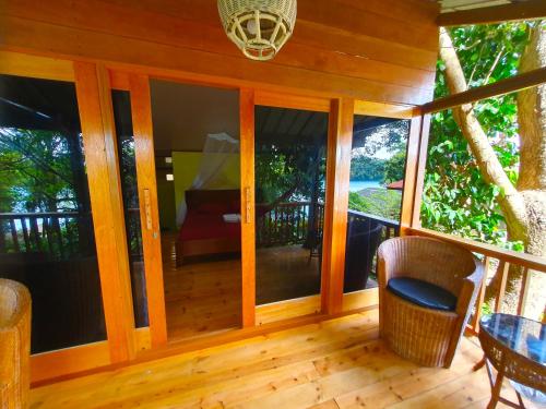 balcon/terrasse, Santi Garden Bungalows in Sabang