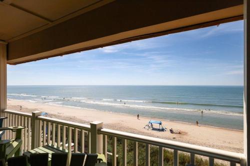 Beach Blessing - Oceanfront Pool Balcony in North Topsail Beach, USA