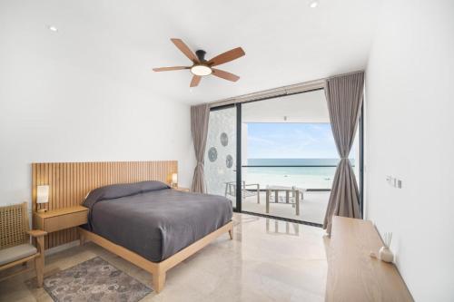 SIELA 4BR Beachfront Amazing Apartment in San Bruno, Mexico