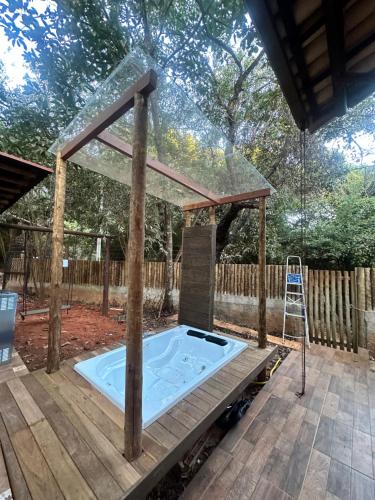 Chalezim VIP 3 - Chalé Privativo com Hidro - Serra Cipó