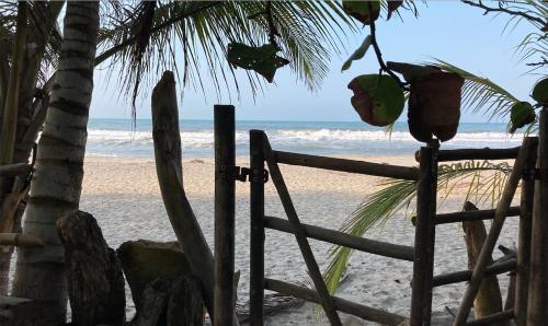 Вид, Casa Monos - Playa y piscina in Guachaca