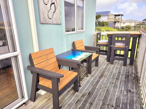 阳台/露台, Opononi Bliss in 达格维尔