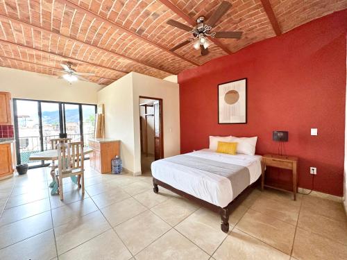 Ajijic Outdoor Saltwater Pool 3-Room Suites in Ajijic, Mexico