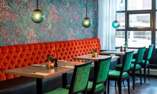 ห้องอาหาร, โรงแรมทอน ฮัมเมอร์เฟสต์ (Thon Hotel Hammerfest) in แฮมเมอร์เฟสท์