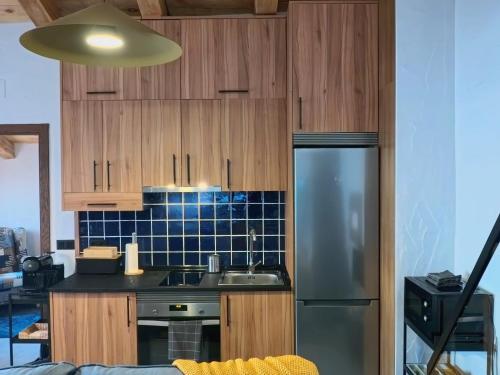 virtuve, Las Horneras de Cobeta. Apartamento Florencia in Ablanque