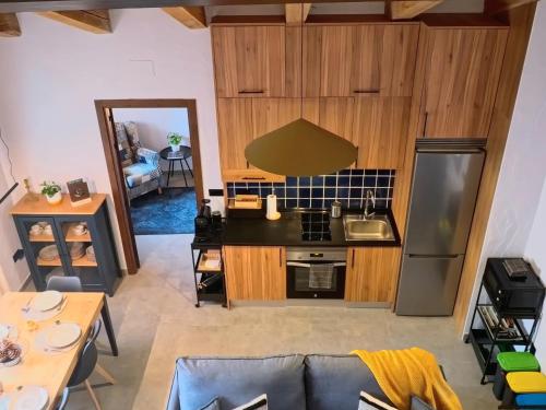 virtuve, Las Horneras de Cobeta. Apartamento Florencia in Ablanque