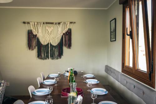 Restaurant, Finca La Naguada Casa Rural en Asturias in Pilona
