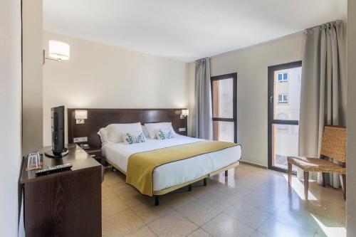1 double bed