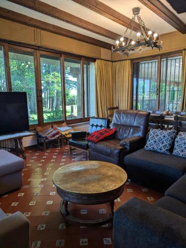 共用Lounge/電視區, El Chalet de Gloria in 聖瑪爾塔德托爾梅斯