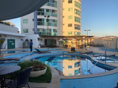 A szálláshely kívülről, Apartamento confortavel em caldas novas com espaco aquatico, 6 piscinas , 3 hidromassagem , Bar e Re in Bandeirantes