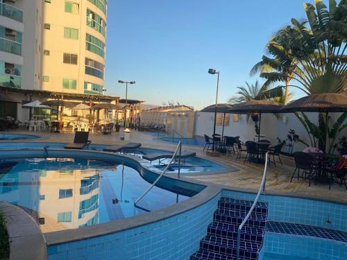 A szálláshely kívülről, Apartamento confortavel em caldas novas com espaco aquatico, 6 piscinas , 3 hidromassagem , Bar e Re in Bandeirantes