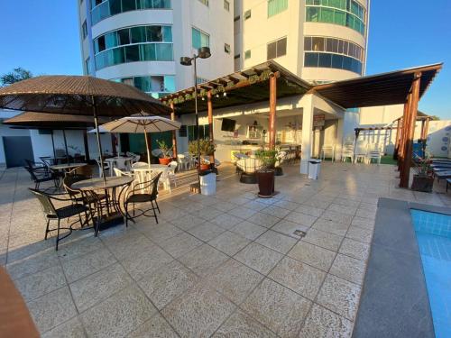 A szálláshely kívülről, Apartamento confortavel em caldas novas com espaco aquatico, 6 piscinas , 3 hidromassagem , Bar e Re in Bandeirantes
