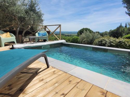 Villa rénovée avec piscine privée gîte à louer Clermont-l'Hérault